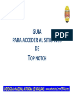 Guía rápida para acceder al sitio web de Top Notch