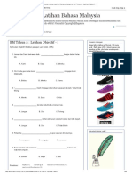 Soalan Soalan Latihan Bahasa Malaysia BM Tahun 2 Latihan Objektif 1 PDF