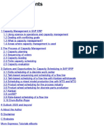Capacity Planning Contents PDF
