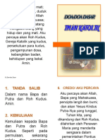 Doa-Doa Dasar Iman Katolik