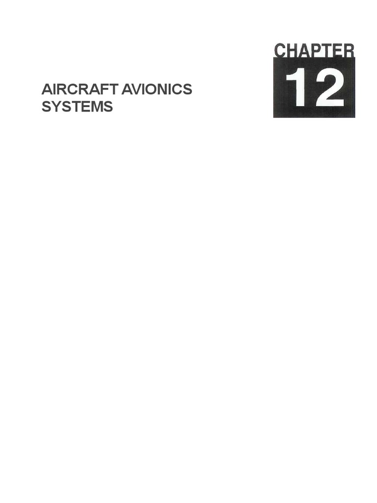 Aircraft Avionics Systems PDF Antenna (Radio) Radio