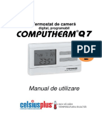 Termostat Computherm Q7 Fisa Tehnica