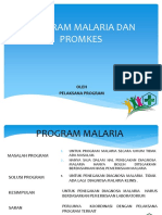 Program Malaria Dan Promkes