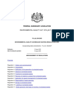 Environmental Quality (Scheduled Wastes) Regulations 2005 - P.U. (A) 294-2005 PDF