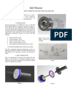 Hall Effect Thruster - Technical Report