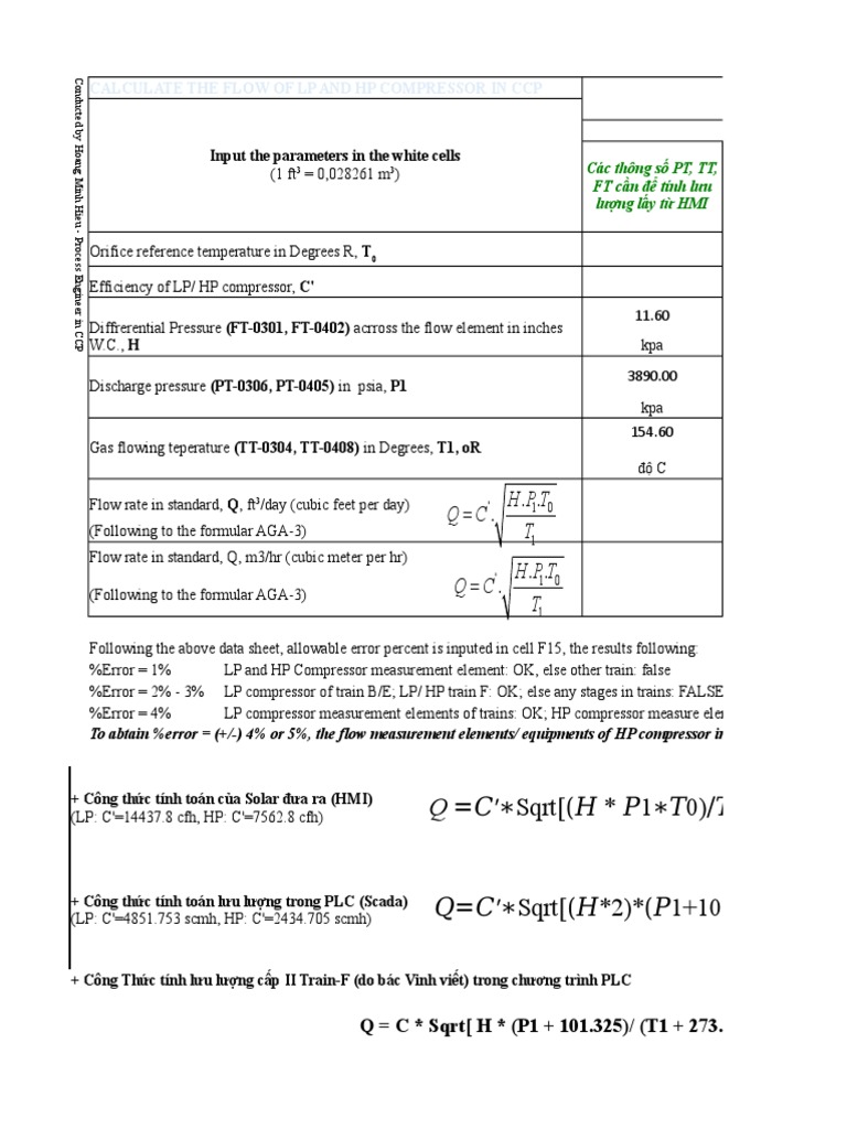 Calculate Flow Rate | PDF