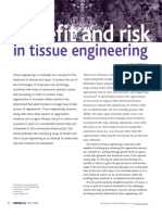 Benefit and Risk in Tissue Engineering 2004 Materials Today