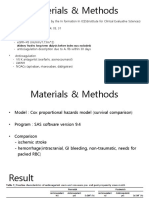 Materials & Methods: (Kidney Trasfer, Long-Term Dialysis Before Index Was Excluded)