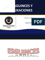 Luxaciones y Esguinces