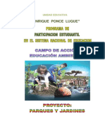 Proyecto Parques y Jardines 2016 - 2017.