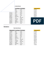 Problem:: Raw Data Extract Pay Report Empoyee ID Last Name First Name Empoyee ID