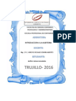 Monografia Introduccion A La Auditoria Unidad Ii PDF
