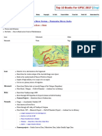 India River System - Peninsular Rivers India Iasmania - Civil Services Preparation Online ! UPSC & IAS Study Material