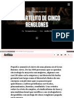WWW Revistaanfibia Com Cronica Cartelito Cinco Renglones
