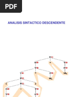 Analisis Sintactico Descendente