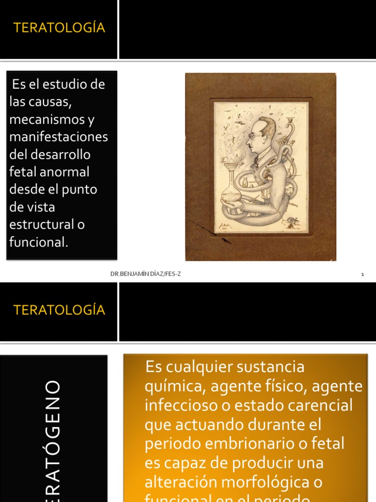 TERATOLOGÍA