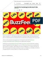 BuzzFeed's Future Depends On Convincing Us Ads Aren't Ads - TechCrunch