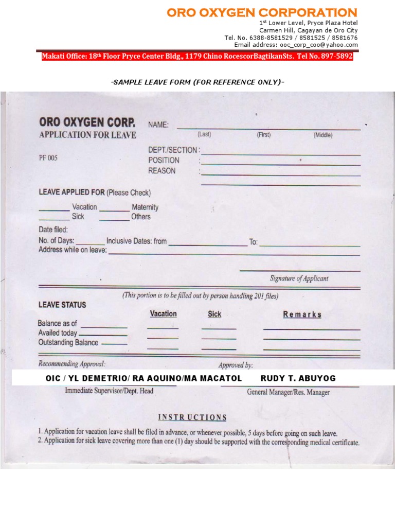 Sample Turnover Letters (Supervisors) Business Nature