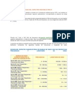 Bandas de Frecuencias Del Espectro Radioeléctrico