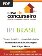 Apostila Trt Brasil Matematicaeraciociniologico Edgarabreu