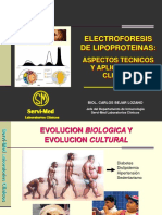 Estudio de Dislipidemias Por Electroforesis