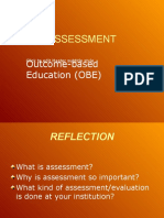 OBE Assessment Methods