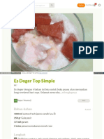 Cookpad Com Id Resep 2282917 Es Doger Top Simple