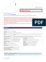 Ferry Order Summary for Batam Fast Ferry