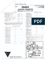 2n404 Germanio PNP