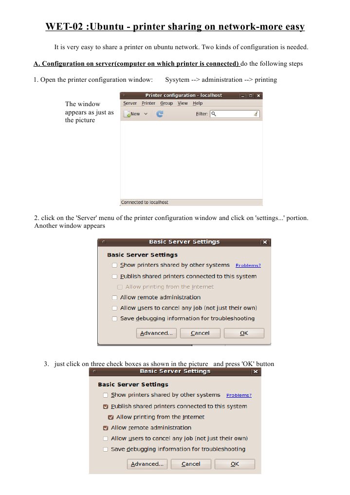 02 Printer Sharing | PDF