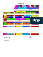 Jadwal Pelajaran KLS 1 & 4 K 13 Ka