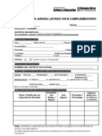 Declaracion Jurada Listado 108 b Complement a Rio