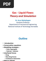 Gas - Liquid Flows:: Theory and Simulation