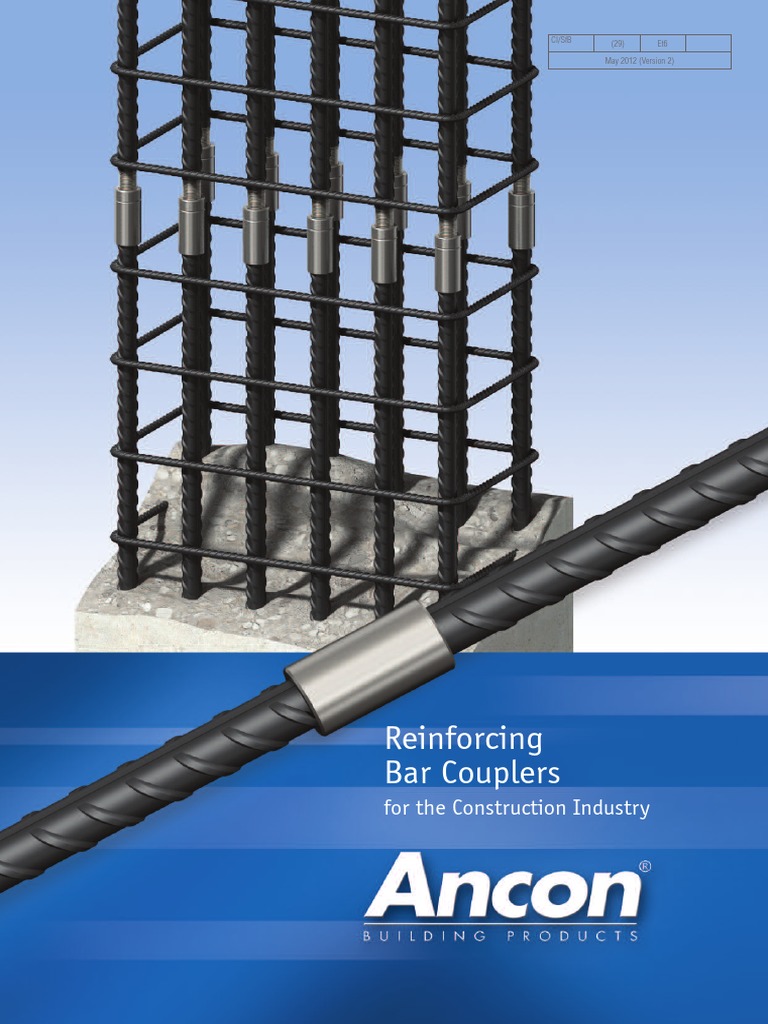 Reinforcing Bar Couplers LR PDF Screw Nut (Hardware)