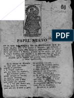 Papel Nuevo en El Que Se Da Cuenta de La Revelacion Que Ha Tenido Un Alma Justa en La Ciudad de Plasencia