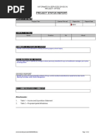 Project Status Report v1-3
