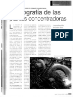 Radiografia de Las Plantas Concentradoras, (Chile 2005)