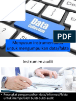 Menyusun Instrumen Audit