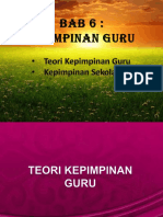 Teori Kepimpinan Guru