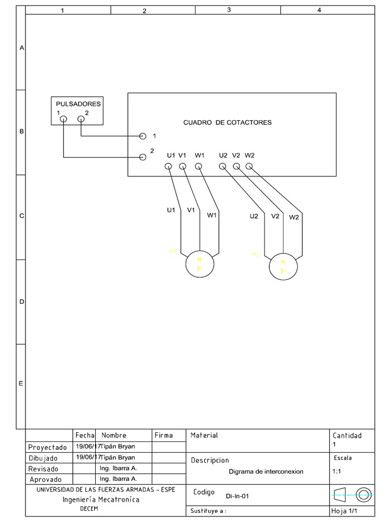 Diagrama de Interconexion | PDF
