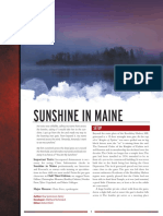 Chill 3e - Sunshine in Maine
