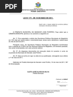 Nº 177 - Reajuste Salarial Do Magistério