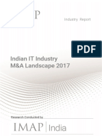 Indian IT Industry - MA Landscape