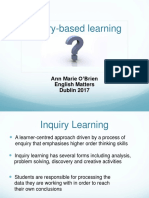Inquiry-Based Learning Powerpoint Feb 2017 PDF
