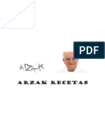 Arzak Recetas