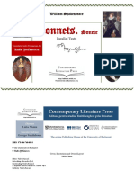 Shakespeare. Sonnets. RStefanescu. CLP PDF