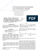 Transformada Discreta de Fourier