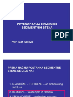 Petrografija Hemijskih Sedimentnih Stena