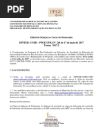 Ufrj 2017 Edital Dinter Uneb Ufrj 03 05
