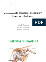 Fractura de Clavicula, Escapula y Luxaciones